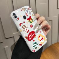 เคสโทรศัพท์, สำหรับ Samsung A205, A207F, A305, A715F, ลายการ์ตูนคริสต์มาส 2 In 1, ฝ้า, ป้องกันลายนิ้
