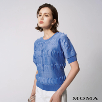 【MOMA】立體貝殼壓紋上衣(兩色)