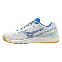 Mizuno Sky Blaster 3 [71GA234510] 男女 羽球鞋 桌球 運動 訓練 基本款 輕量 白藍