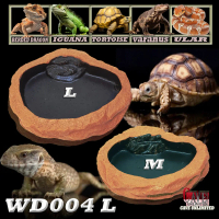 WD004 WATER DISH FEEDINGDISH WADAH MAKANAN MINUMAN IGUANA HIJAU BEARDED DRAGON BD DUNNER NAGA BERJAN