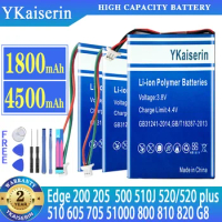 YKaiserin Battery For GARMIN Edge 820 520 200 205 520 plus 500 520 1000 G8 800 810 361-00035-00 361-00035-07 510 510J 605 705
