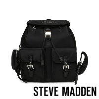 STEVE MADDEN-BROLO-N 多隔層大容量後背包-黑色