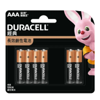 【金頂DURACELL金霸王】經典 4號AAA 96入裝 長效 鹼性電池(1.5V長效鹼性電池)
