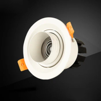 6PCS/lot New COB Downlight 7W 10W 15W 20W 30W AC85-265V Cree Adjustable Focusing For Background Hotel Clothing Store