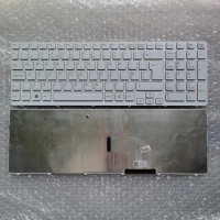 XIN for Sony VAIO E15 SVE15 SVE1511A1E SVE1511A4E Laptop Keyboard White with Frame UK