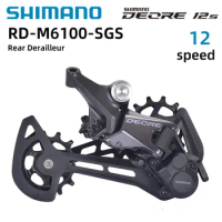 SHIMANO DEORE RD-M6100-SGS 12v Rear Derailleur SHADOW RD+ 1x12-speed Original parts