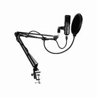 SIGNO USB Condenser Microphone Sound Recording รุ่น MP-704 สีดำ จำนวน 1 ชิ้น