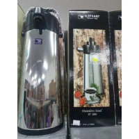 Termos Pencet Air Panas / Air Pot Vacuum Flask Elephant 2,5 Liter