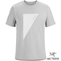 Arcteryx 始祖鳥 男 Captive Logo 短袖圓領衫 空氣灰