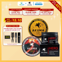 Sáp vuốt tóc nam, Gôm xịt tóc AKUMA Chính Hãng, tạo kiểu mềm giữ nếp tóc 12h, hương nước hoa