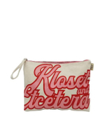 กระเป๋าโท้ทผู้หญิง Kloset Etcetera Basic สีแดง