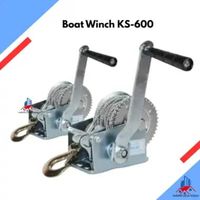 600 LBS Boat Winch Kualitas Tinggi Hand Winch Boat Winch Katrol Manual
