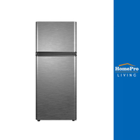 TCL 2-door refrigerator, model F118TMG, 4.1 cubic feet, gray.