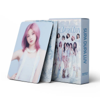 55 kad foto BABYMONSTER, kad PSYCHO, barangan sokongan Jung Ahyeon, kad album KPOP