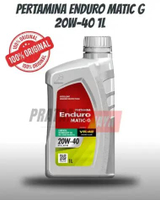 OLI PERTAMINA ENDURO MATIC G 20W40 1L ORIGINAL