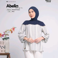 ABELIA BLOUSE KOMBINASI by Alfasa Daily Best Seller
