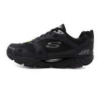【全館滿額折】 Skechers SRR PRO RESISTANCE 黑 網布 避震 休閒 慢跑 運動鞋 男款 B4566【新竹皇家894083BBK】