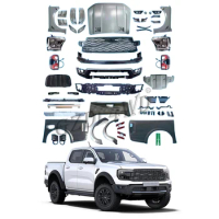 GZDL4WD new style Conversion front bumper kit 1:1 Body Kit For Ranger t9 XL XLT XLS Sport Upgrade To T9 ranger Raptor 2023+