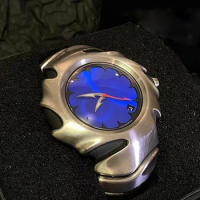 Luxury y2k original shaped blade oakley mechanical watch men's fashion brand senior ins niche design