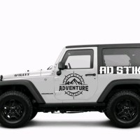 STIKER MOBIL JEEP KATANA JIMNY STIKER ADVENTURE STICKER CAR