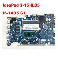 Mainboard Motherboard CPU I5-1035G1 MX330 2G RAM 4G For Lenovo ideapad 3-15IIL05 Laptop FRU 5B20Y88167