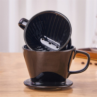 เซกเตอร์กาแฟ Dripper เซรามิค3-Hole Drip Filtration Coffee Brewing Filter Cup Pour Over Coffee Maker V Shape Drip Coffee Filter