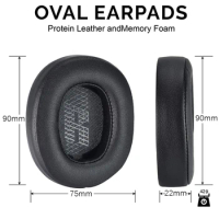 KUTOU Earpads for JBL Live 500 BT Headphone Ear Cushions Replacement Protein Leather Memory Foam Ear Pads for JBL Live 500BT
