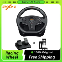 PXN V900 Gaming Steering Wheel 6 IN 1 Racing Wheel Simracing For PS4 PS3 Xbox one/ Xbox Series S&amp;X Nintendo Switch Windows PC