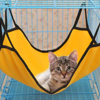 Wholesale 500pcs/lot pet cat hammock Hanging Beds Soft Fleece Hamster Rabbit Cage Beds 40x50cm