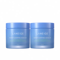 【LANEIGE 蘭芝】超能亮睡美人晚安面膜 70ml雙入組(晚安凍膜 臉部保養 保濕 美白 官方直營)