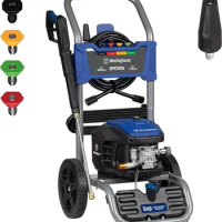 Westinghouse WPX3000e Electric Pressure Washer, 3000 Max PSI and 1.76 Max GPM, Induction Motor, Onboard Soap Tank, Spray