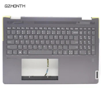 New For Lenovo Yoga 7 16IRL8 2023 Palmrest Upper Case with US Backlight Keyboard 16" 5CB1L31865