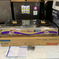 KOMPOR GAS 2 TUNGKU RINNAI EXOTIC RI-522E