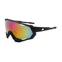 Men Women UV400 Cycling Glasses 2024 Sport Running Riding Goggles MTB Bicycle Sunglasses Male Road Bike Eyewear Cyclist Lenses