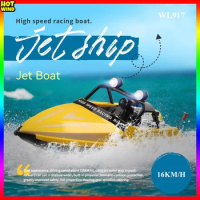 New Product Weili Wl917 Jet Sports Remote Control Boat With Lights, High-speed Boat Electric Model, Children's Toy Gift Rc Boat