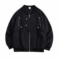 Áo Khoác Dù Mero 4 Túi Unisex Nam Nữ Có Túi Hai Bên Ngực, Áo Bomber Chất Dù Mero Cao Cấp Thời Trang 