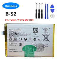 New Original B-S2 5000mAh For Vivo Y33S V2109 High Quality Replacement Cell Phone Battery