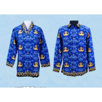 Seragam korpri terbaru pria dan wanita terbaru full furing seragam batik korpri wanita seragam korpr