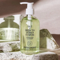 237ML Green Tea Superfood Cleanser Deep Clean Pore Oil Control Facial Cleanser Plant Extract Gentle Cleanser Women Skin Care