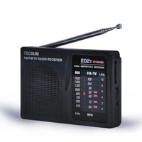 收音機 收音機老人新款便攜式調頻廣播半導體袖珍小型迷你老式