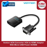 Vention ACN Converter VGA to HDMI Adaptor With Micro USB Power ACNBB
