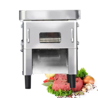 Electric Meat Slicer Commercial Home Pull-out Blade Meat Cutter Automatic Meat Cutting Shred Slicer Dicing Machine