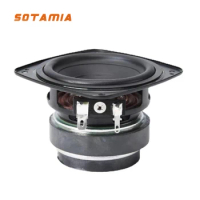 SOTAMIA 1Pcs 3 Inch Audio Full Range Speaker 4 Ohm 25W Midrange Speakers Dual Magnetic Portable Speaker For JBL Boombox 3