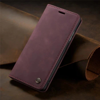 Matte Leather Case For OnePlus 11 8 7 7T Pro 8T Nord Magnet Flip Book Case Wallet Card Cover For One Plus 11 8T 8 7 Pro Nord