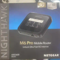Netgear Nighthawk MR6400 M6 Pro Unlocked WiFi Router Global 5G Band mmWave Sub6 WiFi6e 3.6Gbps 2.5G Ethernet Port SDX65