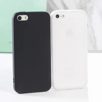 For iPhone 4 4s Case Colorful Soft TPU Silicone Case For iPhone 5 5S Simple Macaron Colors Candy Black Simple Phone Back Cover