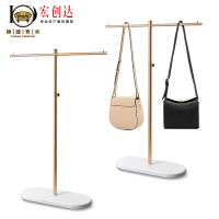 特惠/免運 工廠直銷 展示架 掛包架 陳列架 收納架 不銹鋼掛包架子包包陳列架撐包架中島架落地式掛包陳列展示架可開發票 全館折扣 售後保障 j5428
