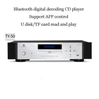 Multifunctional Fever CD Player AD1955+OPA1656 Flagship HIFICD Player Bluetooth 5.0 USB TF Card Lossless Reading Music Turntable