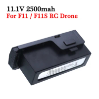 F11S Drone Battery 11.1V 2500mAh For SJR/C F11S 4K/ F11s Pro 11.1V 2500 mAh Battery For F11 4K Camera 5G GPS RC Quadcopter Parts