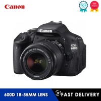 Canon 600D Rebel T3i Dslr Camera with 18-55mm Lens
